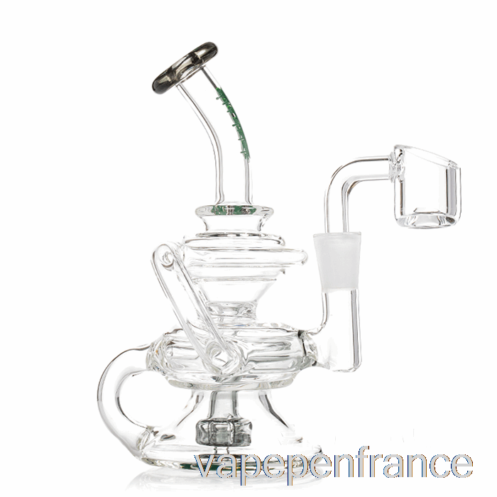 Ooze Rip Tide Mini Recycleur Dab Rig Minuit Vague (clair / Noir) Stylo Vape